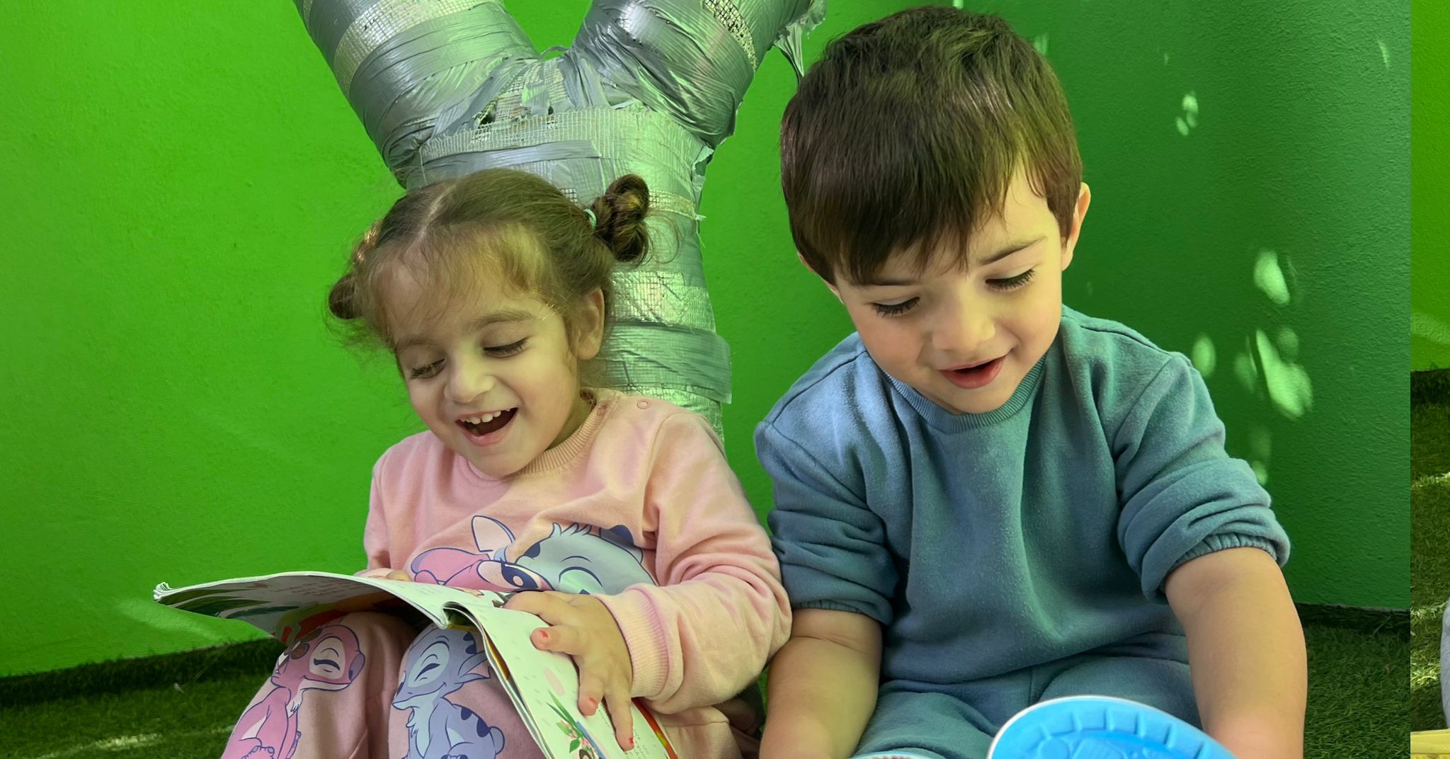 Child dressed in an animal costume